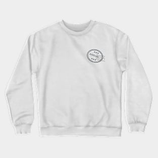 Stamp Arrival version 2 in Blue Crewneck Sweatshirt